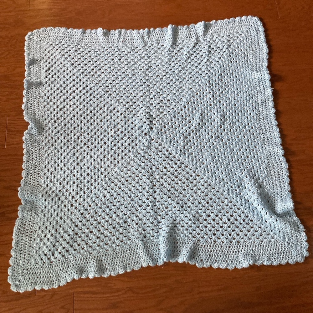 Crocheted Baby Blanket Hand Made